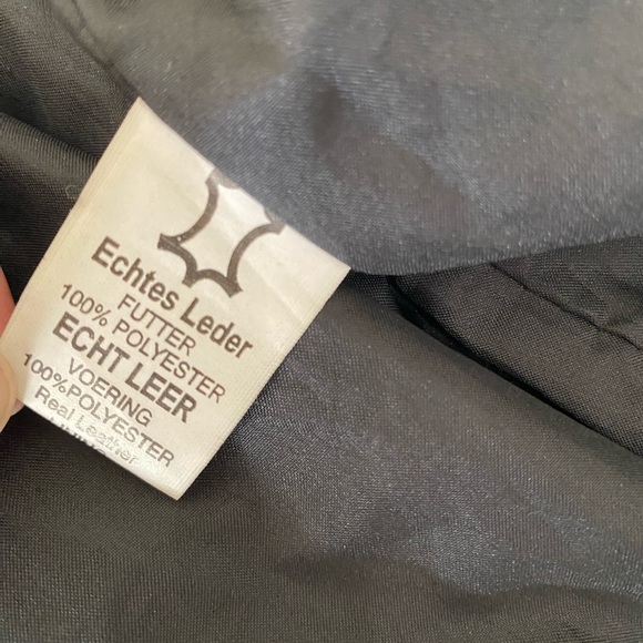 VTG American Top Leather Moto Jacket - Picture 10 of 11